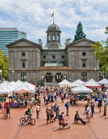 Pioneer Courthouse Square